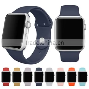 China 2016 Cheap Watch Strap for Apple Watch Silicone Watch Band With Wholesale Price thumbnail-5