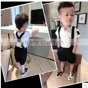 Kids 2015 New Summer Children Bib Shorts Boy 1-2-3 5 Years Old Infants and Children's Clothing Pants thumbnail-1