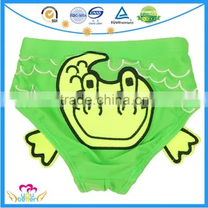 Toddler Swim Trunks Baby Swimming Diapers Children Briefs Lovely Embroidery Baby Swim Nappies thumbnail-1