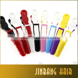 2016 Pro Salon New Products Wholesales Plastic Hair Sectioning Clips Hair Dressing Clips Tool thumbnail-3