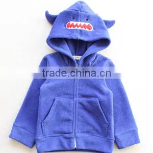 Polar Fleece Jacket Boy's Thin Warm Coat Boy's Casual Coat With Hooded Cheap Warm Coat thumbnail-2