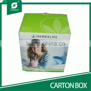 FOOD INDUSTRIAL COLORFUL CORRUGATED CARTON BINS MILK PACKAGING BOX thumbnail-1