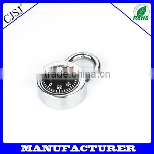2016 Hot Sale Nice Design Zinc Alloy Round Padlock Combination Lock Quality Choice thumbnail-2