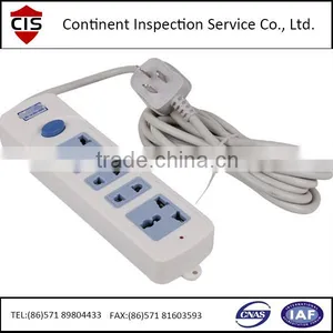 Electric Switch Sockets Multi Socket With Power Line,extension Plug Socket,inspection Service in China,QC Inspectors,quality thumbnail-1