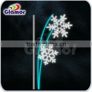 Christmas Pole Mount Motif Decorations Light for Outdoors thumbnail-1