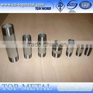 Precision 304 Stainless Steel Npt Thread Nipples thumbnail-1