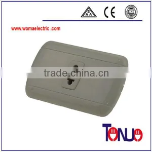 South American 1gang 2 Pin Socket thumbnail-1