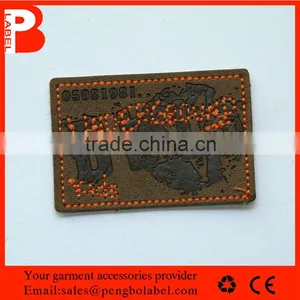 Eco-Friendly Custom Sheepskin Leather Patches for Jeans thumbnail-3