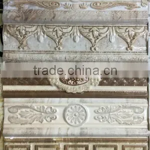 100x300mm China Factory Cheap Relief Algeria Ceramic Border Tiles thumbnail-5