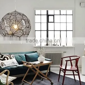 Unique Design Decorative Pendent Light Stainless Steel Ball Pendent Lamp thumbnail-6