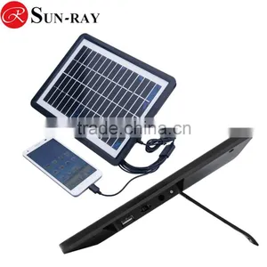 6W DC 12V Solar Battery Charger For Cars , Trucks, Boat, Motorcycle thumbnail-4
