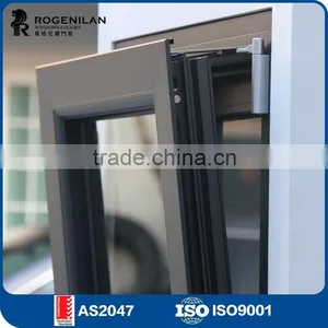ROGENILAN 118 Series French Window Grill Design Aluminum Room Window Models thumbnail-4