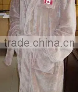 Microsoft Coral Fleece Bathrobe, Sherpa Fleece Bathrobe thumbnail-1