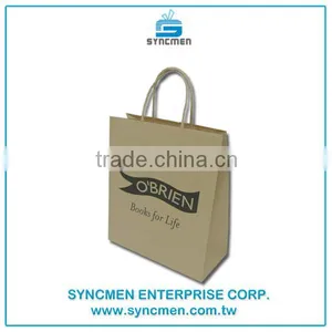 Custom Various Kinds of Grocery Brown Kraft Paper Shopping Bags thumbnail-5