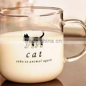 Fancy Drinking Glass Mug With Animals Pattern thumbnail-5