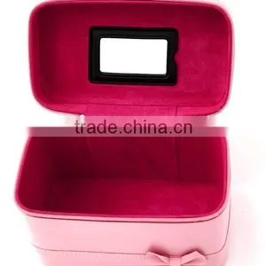 Summer New Cute Buterfly and Fashion Big Capiable Multifunction Cosmetic Case With Handle thumbnail-3