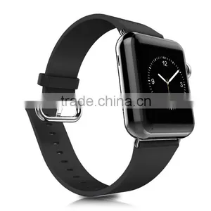 Factory Wholesale Sport Watch Strap Leather Watch Strap Smart Watch Band for Leather Apple Watch Band thumbnail-2