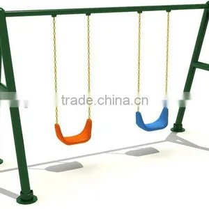 High Quality Single Two Seat Patio Swing Chair thumbnail-4