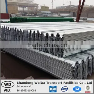 Metallic Thrie-Beam Guard Rail thumbnail-1