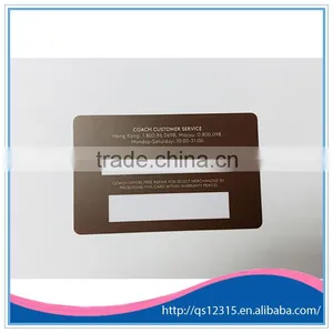 CR80 Glossy PVC Plastic Cards With Signature Pannel Printing thumbnail-1