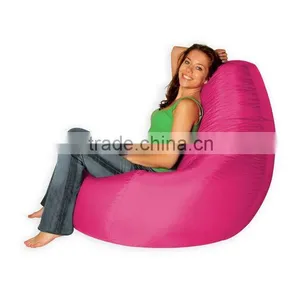 Pink Chaise Beanbag Lounge thumbnail-1