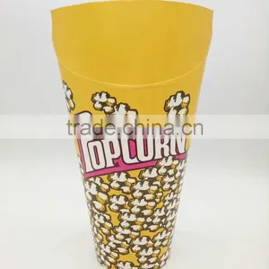 Customized 20oz Disposable Paper Popcorn Cup thumbnail-2