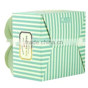 Cute Stripe and Heart Wedding Paper Box thumbnail-5