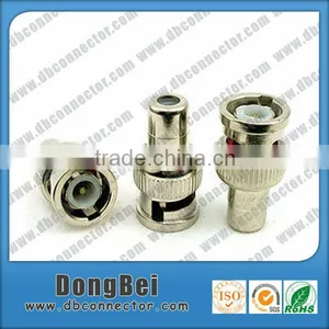 Bnc Male rf Connector to Rca Female for Rg6 Rg11 Rg59 Coaxial Cable thumbnail-1