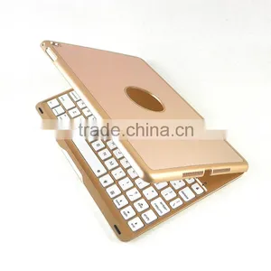 Fashionable Wireless Bluetooth Keyboard Case for Ipad Air Compatible Brand Case thumbnail-3