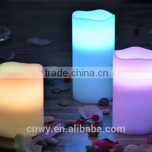 Hot Sale Color Changing Flameless Led Candle With Remote Control, Led Wax Candle Light thumbnail-2