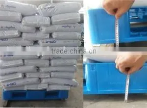 Standard Size Heavy Duty HDPE Stackable Double Faced Recycled Plastic Pallet 1200x1000 Supplier's Choice thumbnail-2