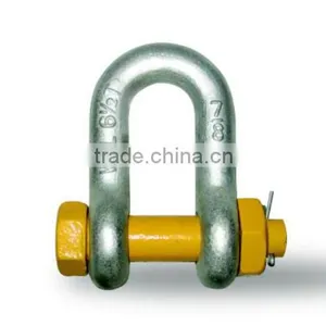 Drop Forged Hardware Tempered Alloy Steel/carbon Steel Lifting Hoist DX Shape High Strength Shackle(alloy Steel) thumbnail-3