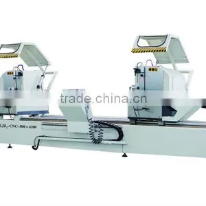 PVC Profile Cnc Control Double Mitre Cutting Saw/upvc Window Frame Cutting Machine/PVC Profile Cutting Machine thumbnail-2