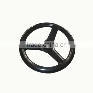 YONGXING Brand Grey Iron Cast & Nodular Iron Cast Casting Hand Wheel ,hand Wheels for CNC Lathe, Cast Iron Parts thumbnail-2