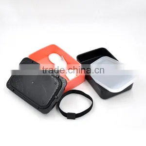 School Lunch Box Bento Set, Lunch Box With Compartments thumbnail-3