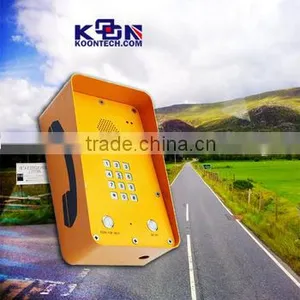 KNTECH Industrial Telephone Water Resistance Auto-dial Elevator Phone Emergency Telephone thumbnail-3