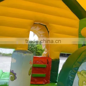 SUNJOY High Quality Inflatable Castle With Slide Colorful Bouncy Slide for Sale thumbnail-6