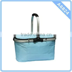 2014 Camo Summer Time Collapsible Picnic Basket Thermal Insulated Basket thumbnail-1