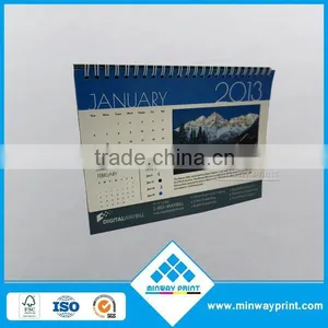 2014 New Unique Design Paper Box Style Calendar Custom Made Monthly Desk Calendar for Promotion Shenzhen Factory Fancy Price thumbnail-5