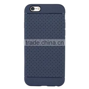 Mobile Phone Accessories Network Design Soft TPU Leather Pattern Finish Back Cover for Apple IPhone 6s thumbnail-3