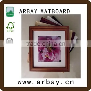 Wholesale Single Mat for Photo Frames Hot Sale Acid Free Mount Board Pre Cunt Paper Frame thumbnail-2