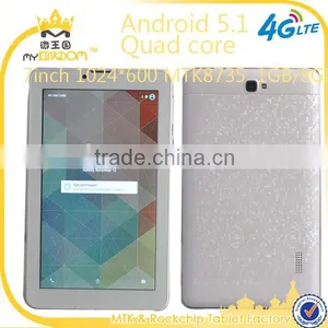 Low Cost 7 Mobile Tablet pc Android 5.1 Quad Core 4G Lte Made in China thumbnail-3
