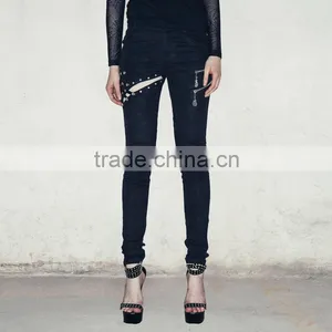 DEVIL FASHION 2015 Latest Women Punk Pants/trousers PT006 thumbnail-1