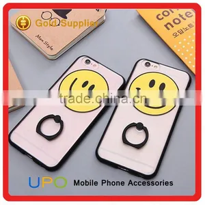 [UPO] 2016 Factory Price Ring Holder for Mobile Phone, Hybrid TPU PC Shockproof Mobile Phone Case for IPhone 6s thumbnail-1