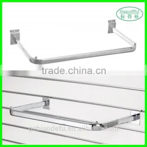 Chrome Metal Pipe Hanger for Stalwall or Channel thumbnail-2