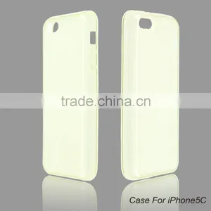 New Product Clear Tpu Gel Phone Cases for Iphone 5c thumbnail-1