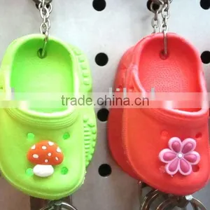 Eva Shoe Key Chain;plastic Shoe Key Chain;fashion Shoe Key Ring thumbnail-1