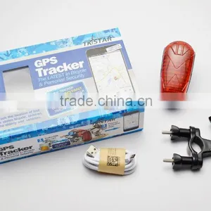 GPS and GSM Bicycle Trackers Tk906 Red Light Tracking Device for Bike Wireless Device thumbnail-3