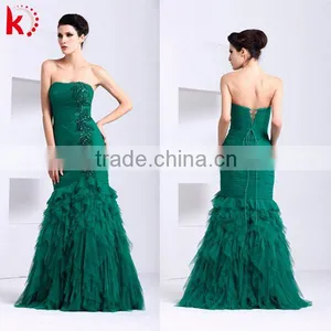 New Arrive Off Shoulder Lace Up Layer Fishtail Cheap Homecoming Dresses thumbnail-1