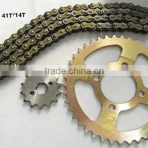 High Quality CD70 OEM Motorcycle Driving Chain & Sprocket Kit Motorcycle Chain Kit & Motorcycle Sprocket Kit thumbnail-6